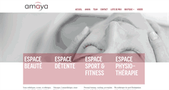 Desktop Screenshot of amaya-institut.ch